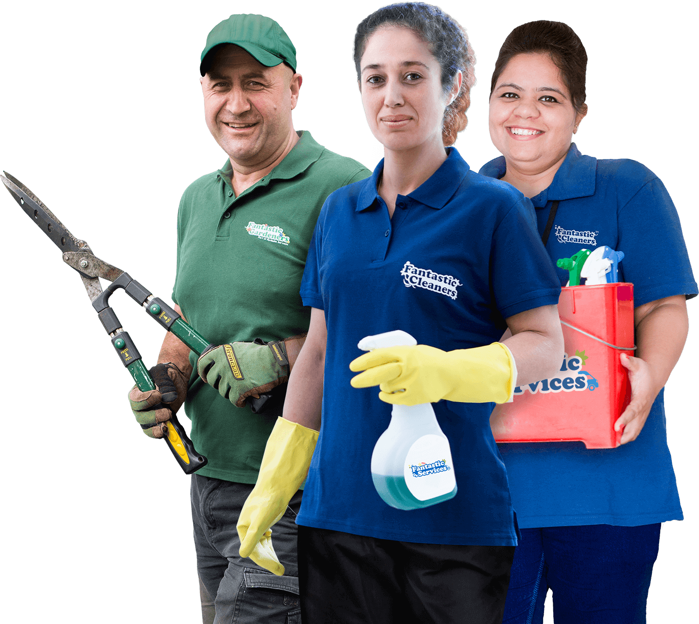 Cleaning and gardening service providers