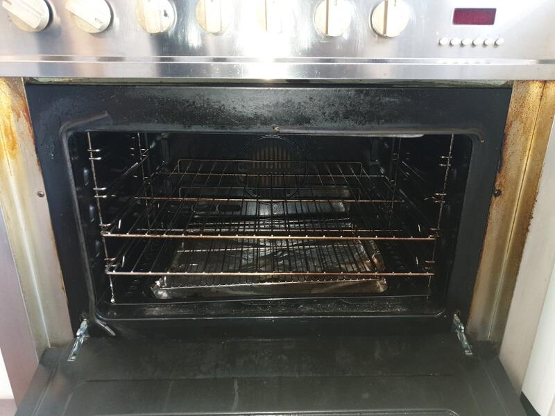 Oven Cleaning in Newcastle - Before
