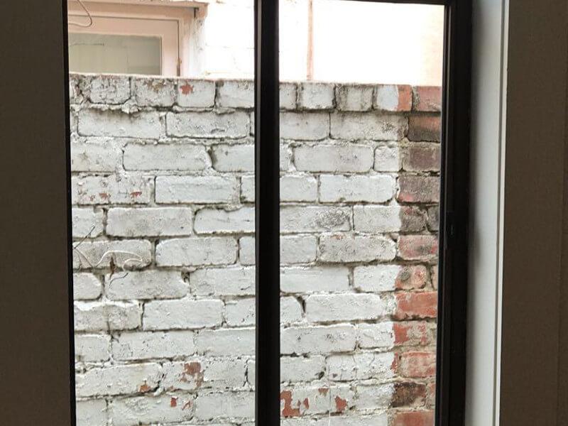 Interior & exterior window cleaning