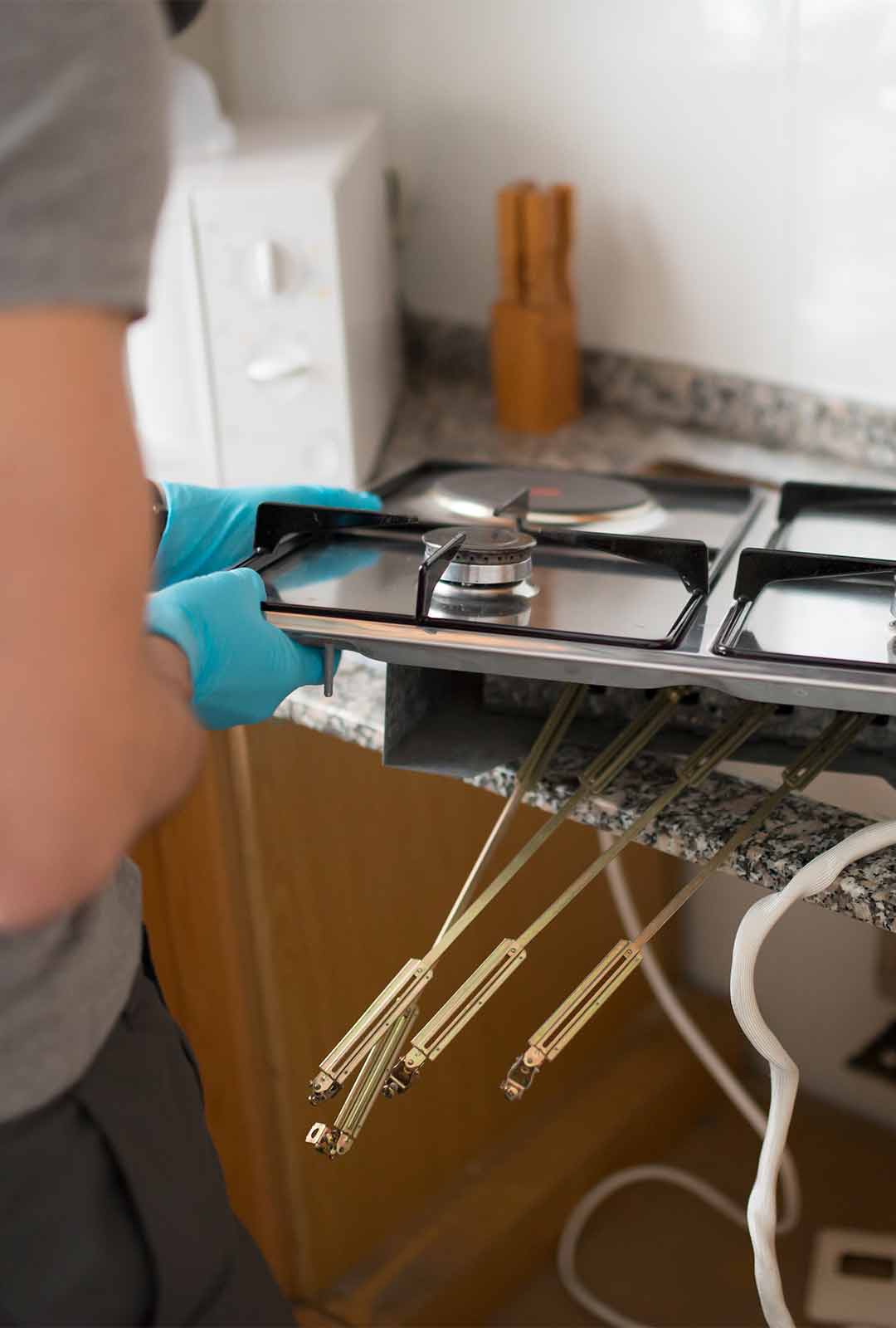 Gas stovetop repair