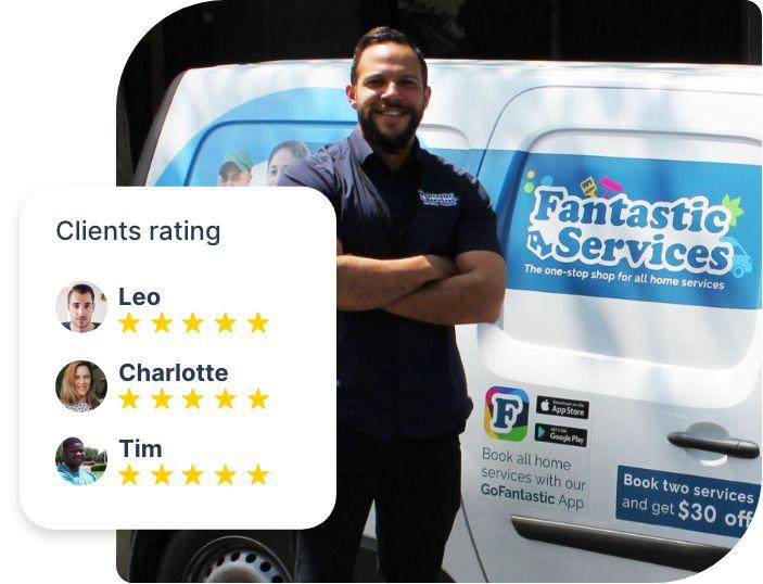 Fantastic professional with a van